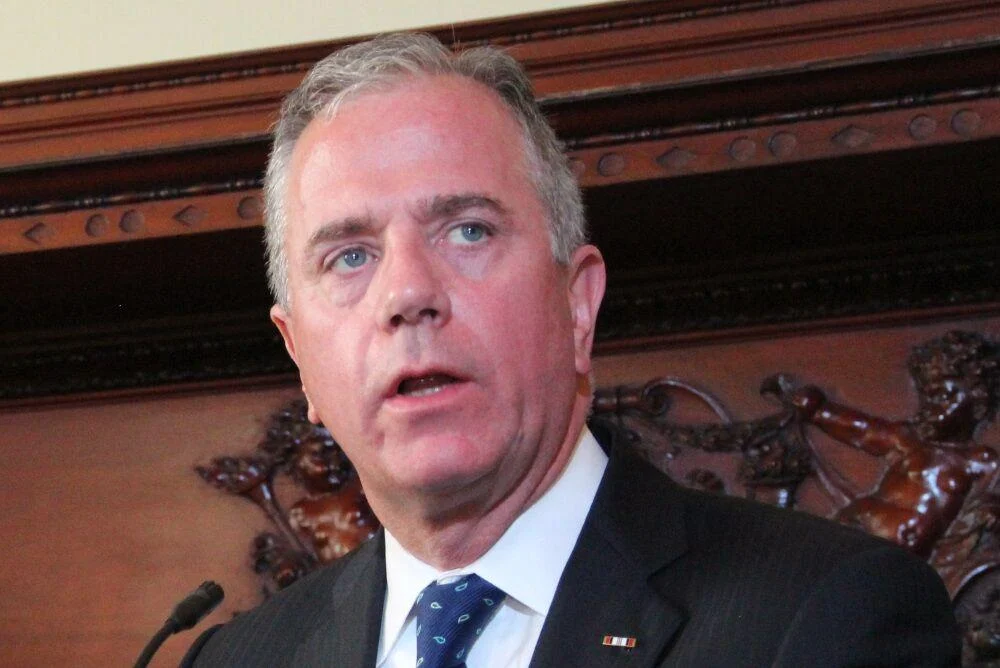 Newly appointed to the bench, former Rep. Hank Naughton suddenly